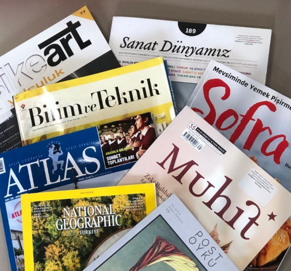 Satın Alınan Dergiler