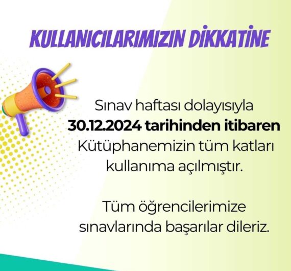 Kullanıcılarımızın Dikkatine