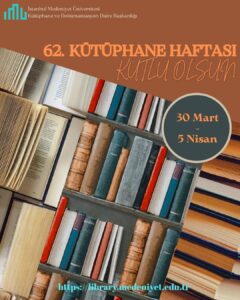 62. Kütüphane Haftası Kutlu Olsun