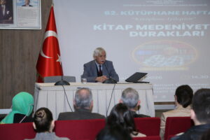 62. Kütüphane Haftası’nda Anlamlı Söyleşi: “Kütüphane İyileştirir: Kitap Medeniyetinin Durakları”