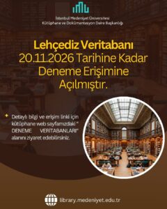 Lehçediz Veritabanı Deneme Erişimi